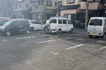 3つの駐車場をご用意しております